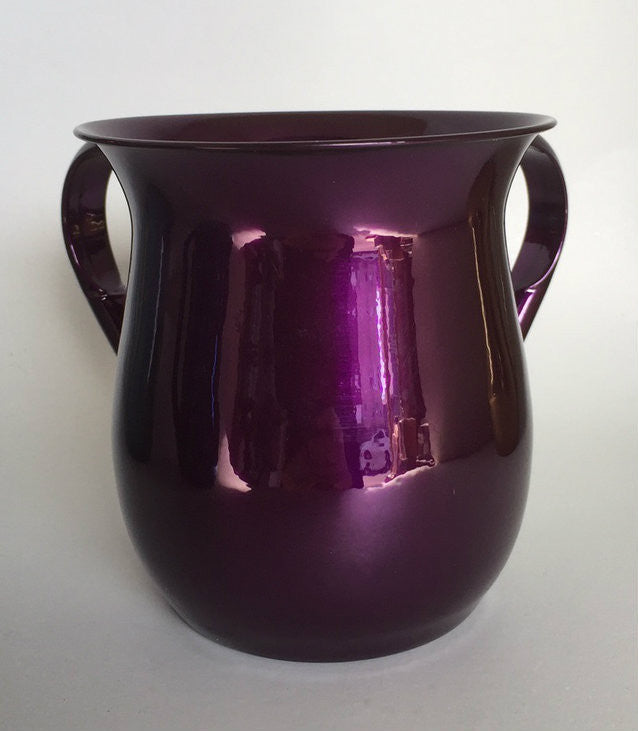 Anodized Steel Washing Cup- Purple