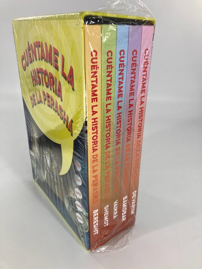 Tell me the Story of the Parshah Spanish - 5 Vol. Set  (BKS-TMTSET)