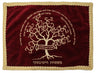 Prestige Velvet Challah Cover — Family Tree & Eitz Chaim Design, Exclusive Collection (VCC275-BG)