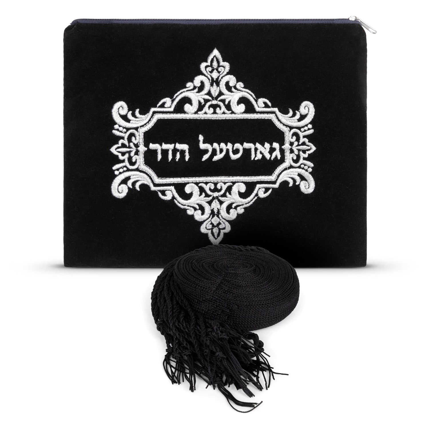 Knitted Gartel Black - Hadar Gartel - Image 2
