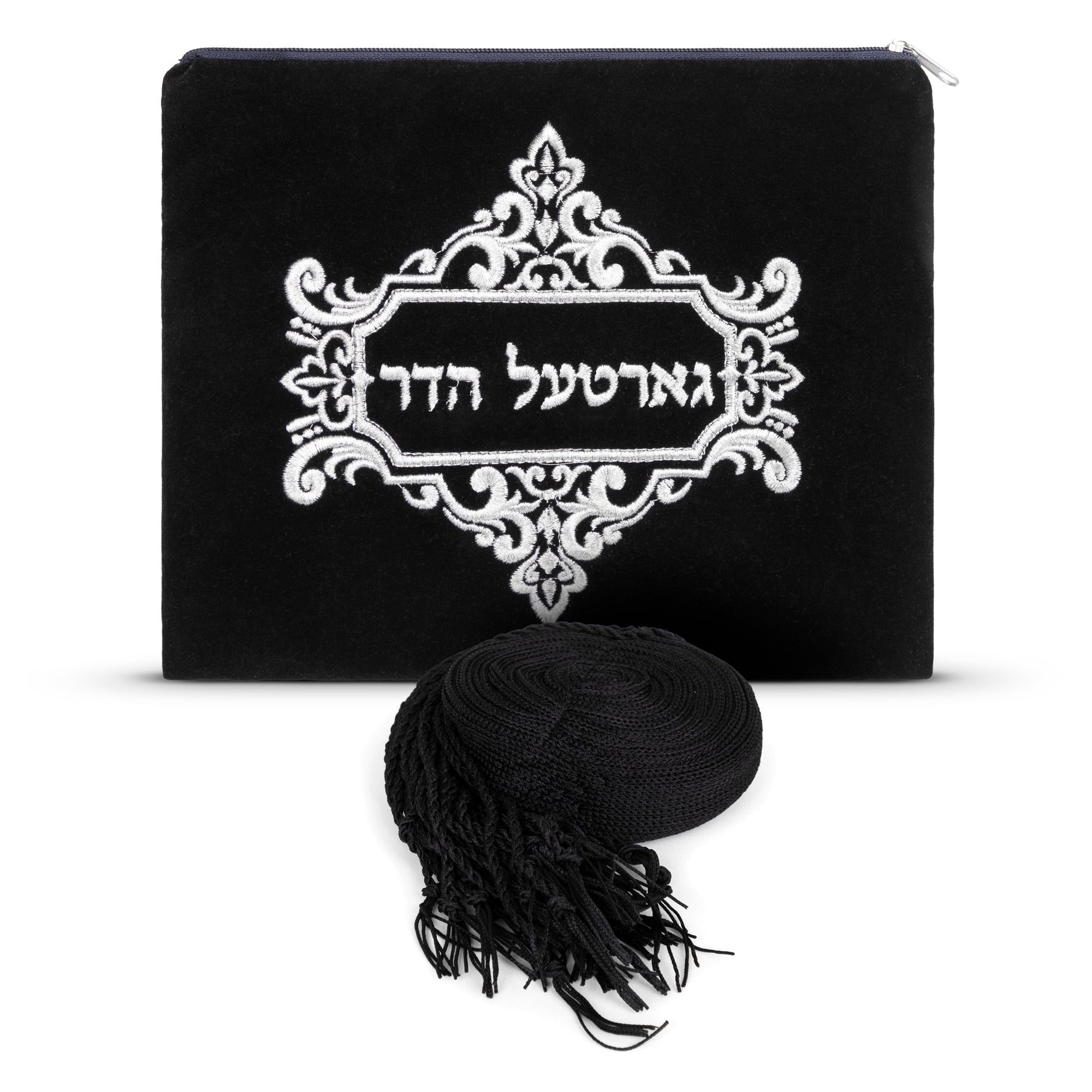 Knitted Gartel Black - Hadar Gartel - Image 2