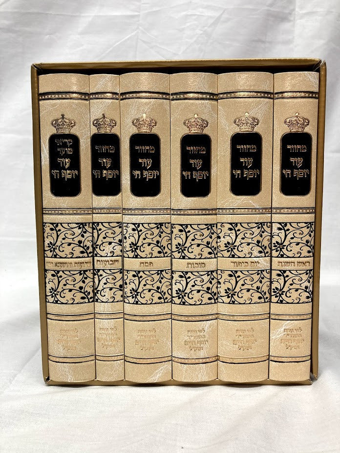 מחזור עוד יוסף חי גדול  Set 6 Volume (BK-MOYCLG)
