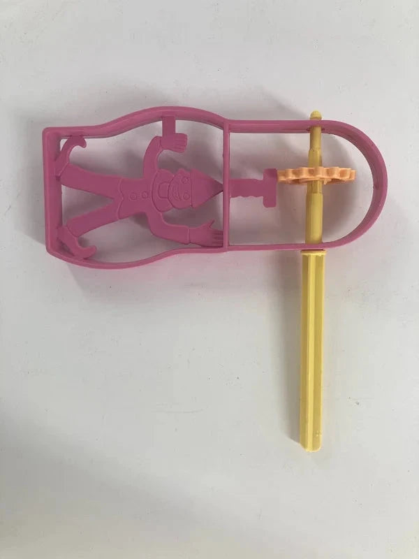 Plastic Colorful Clown Gragger 5.5"x6" (GR-PGCC)
