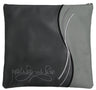 Prestige Leather Tallit & Tefillin Bag — Geometric & Wave Design, Regal Collection (605F-LG)
