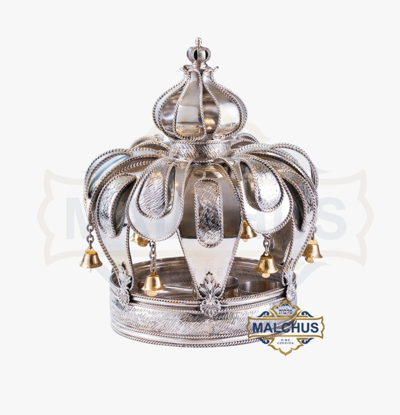 Silver Torah Crown #31 - Judaica Accessories