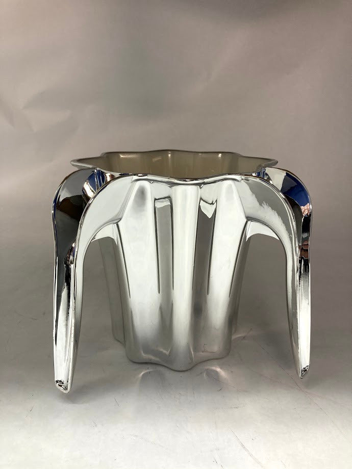 Silver Acrylic Wash Cup