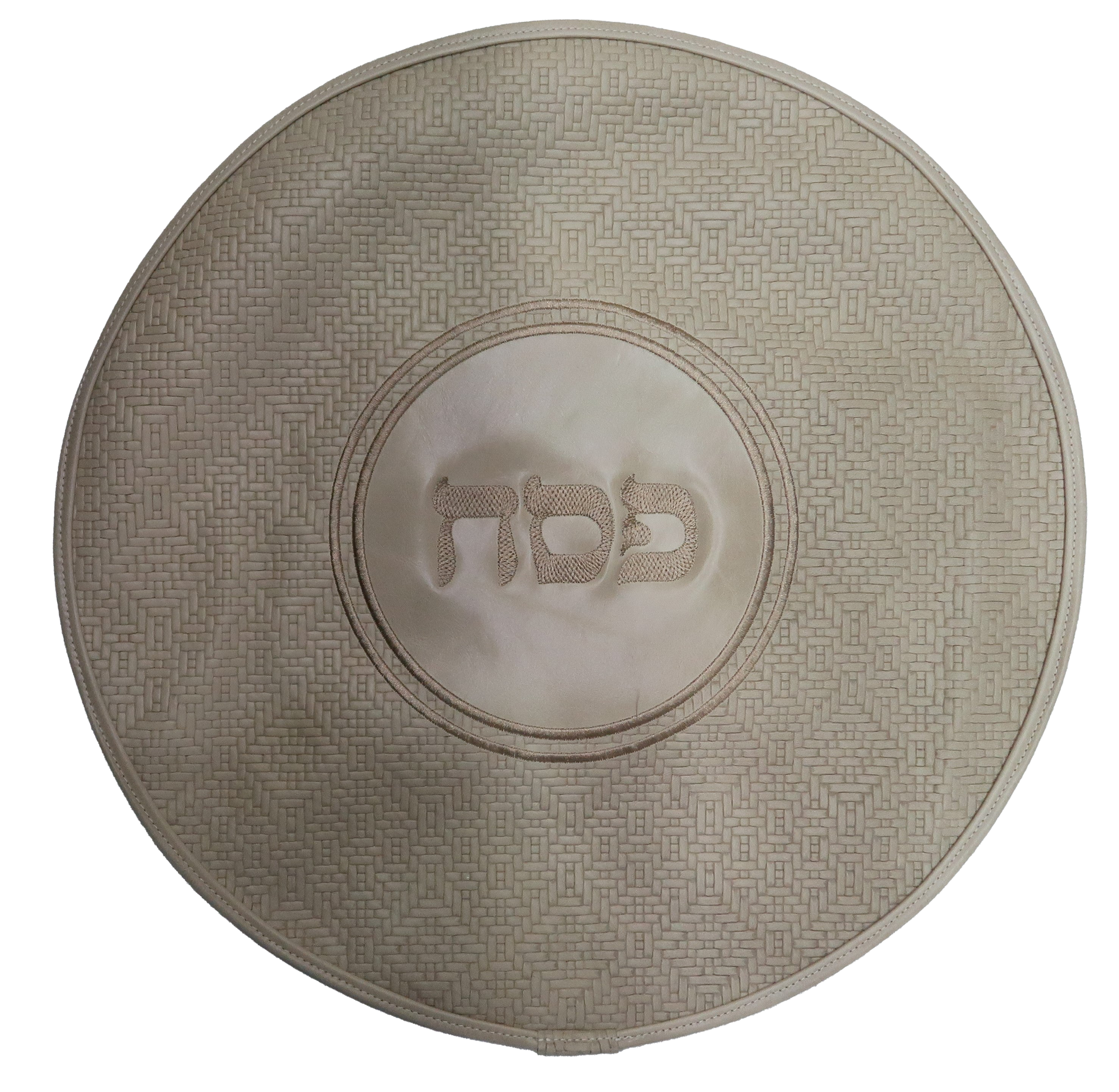 Prestige Custom Leather Matzah Cover (MA565-ST)