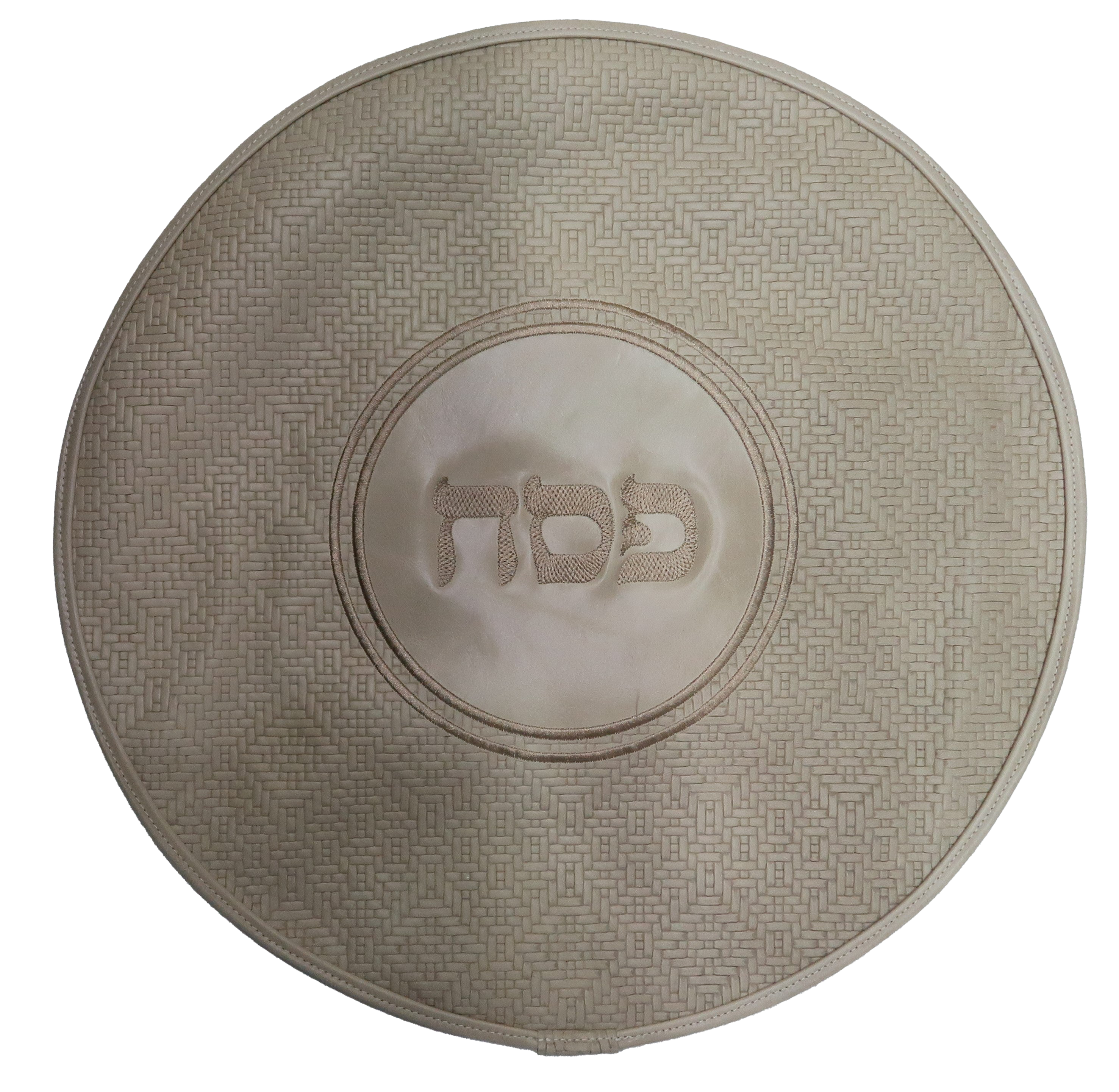 Prestige Custom Leather Matzah Cover (MA565-ST)