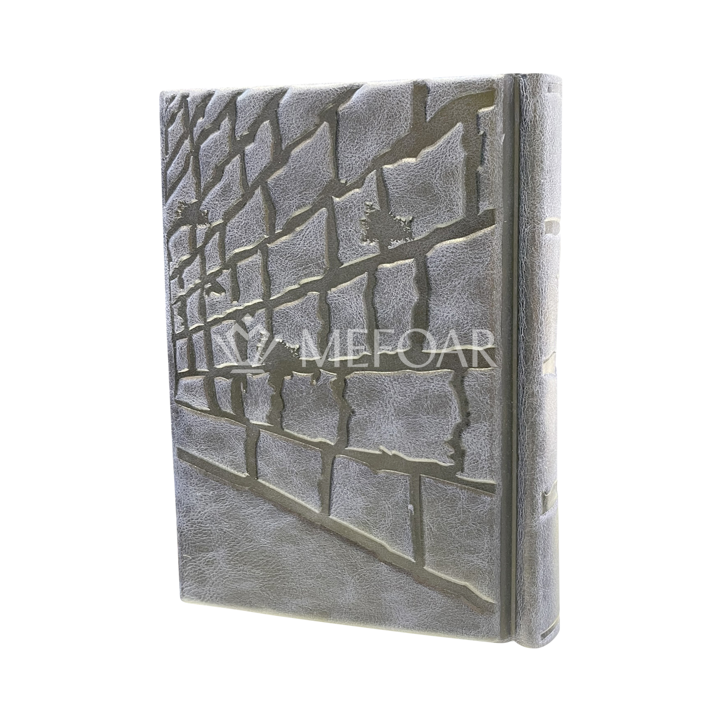 Blue Leather Tehillim Style Kosel - Judaica Accessories