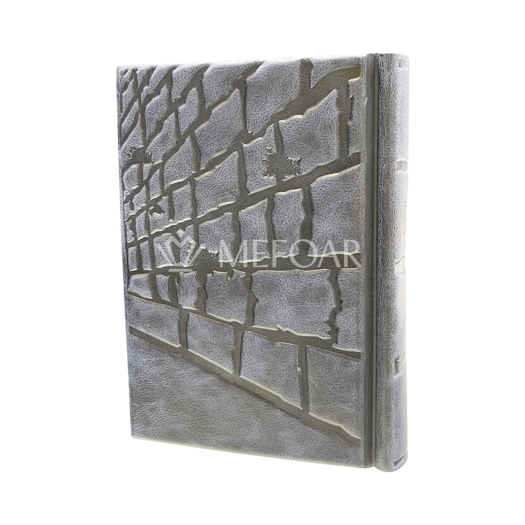 Blue Leather Siddur Style Kosel - Judaica Accessories