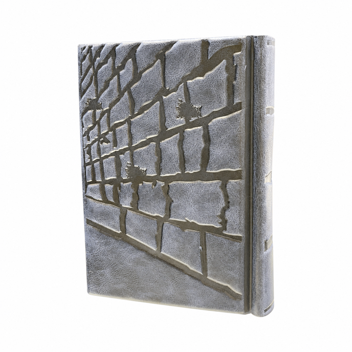 Blue Leather Siddur Style Kosel - Judaica Accessories