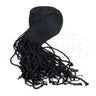 Hand woven black silk gartel praying belt | Judaica Square Lakewood