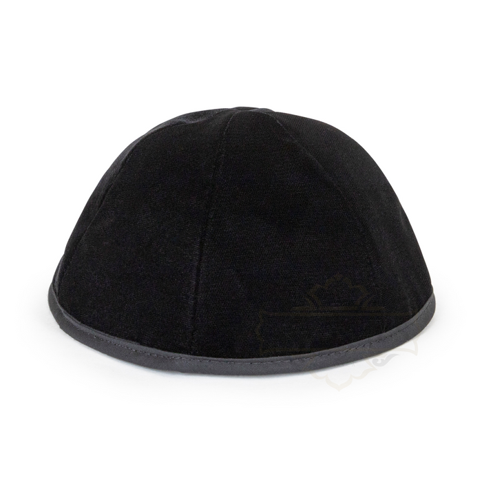 Super velvet chassidish six part kappel | Judaica Square Lakewood