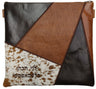 Prestige Leather Tallit & Tefillin Bag — Geometric Design, Premier Collection (755I-TN3)