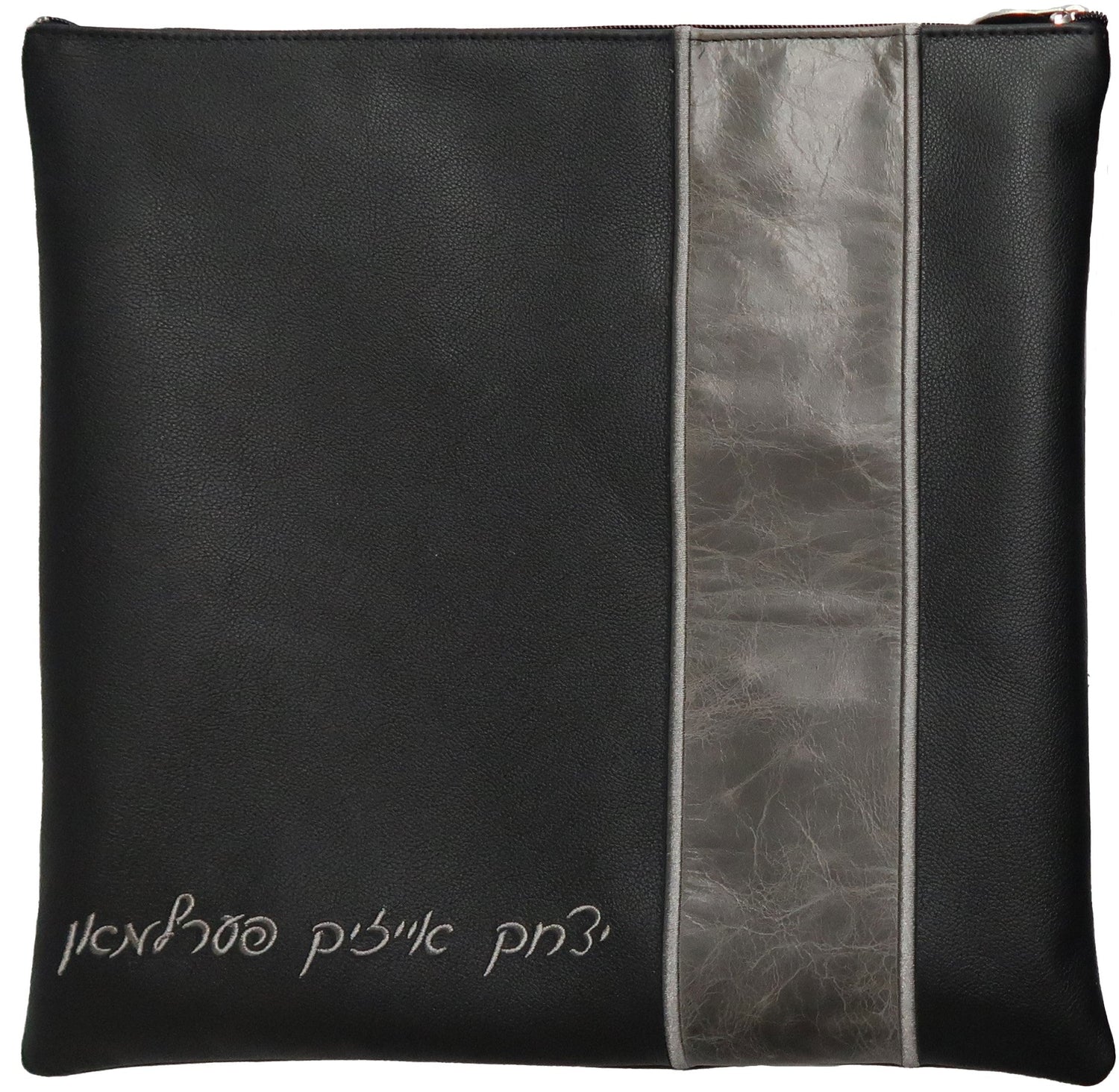 Prestige Regal Leather Tallit & Tefillin Bag (515F-GR7)