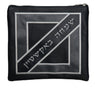 Prestige Leather Tallit & Tefillin Bag — Geometric Design, Premier Collection (405I-NV2)