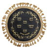 Prestige Leather Matzah Cover — Crown Design, Supreme Collection (MA135-BK)