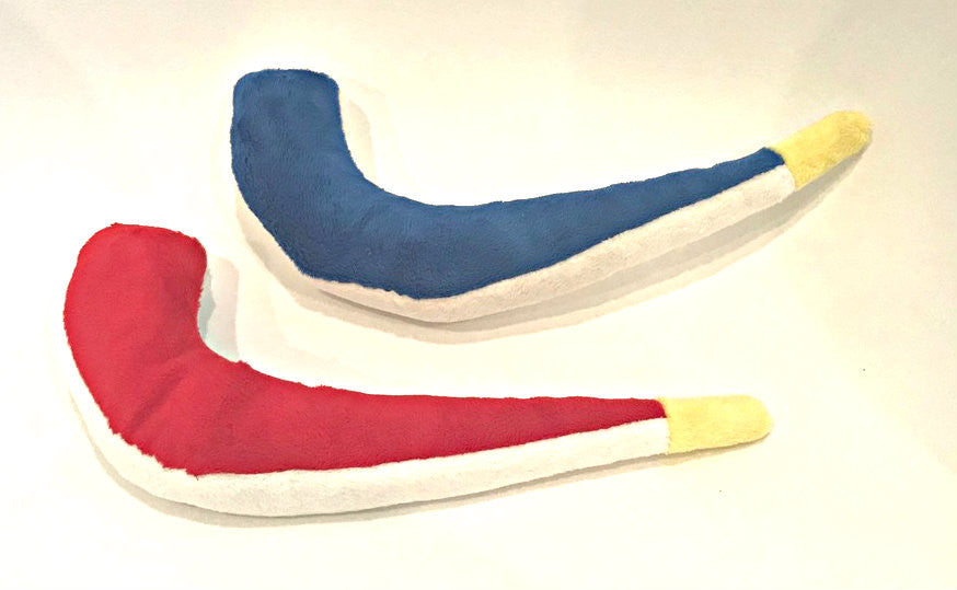 Stuffed Toy Shofar Blue/White (SH-SS1)