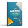 My Writing Journal Grades 4-5 front cover — teal cover with a spiral notebook page, an orange pencil and a Grades 4-5 badge