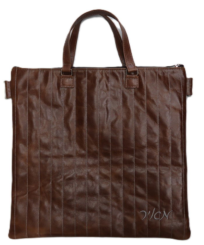 Prestige Exclusive Leather Tallit & Tefillin Bag (315G-BR)