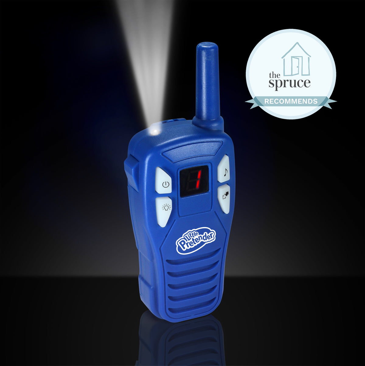 Little Pretender Kids Walkie Talkies 2-Pack - 2 Mile Range, Flashlight — two pack, view 2 | Judaica Square Lakewood