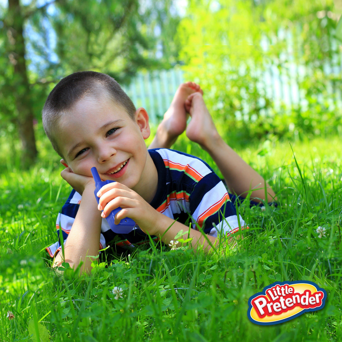 Little Pretender Kids Walkie Talkies 2-Pack - 2 Mile Range, Flashlight — two pack, view 5 | Judaica Square Lakewood