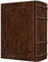 Signature Leather Interlinear Siddur Shabbos Sefard Royal Brown — Siddur signature leather | Judaica Square Lakewood