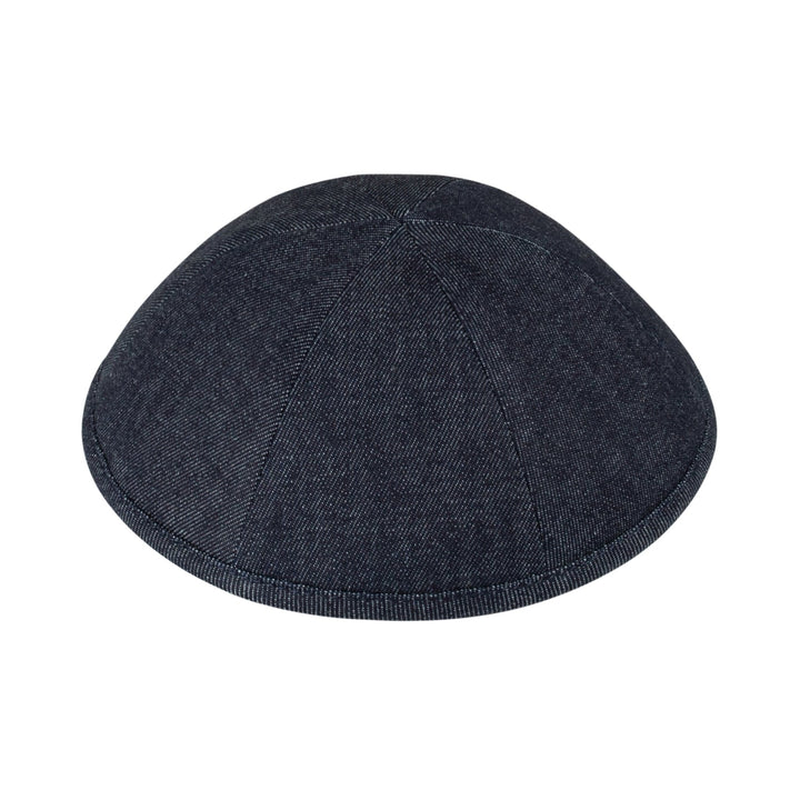 Medical Alert Navy Denim Kippah / Yarmulke