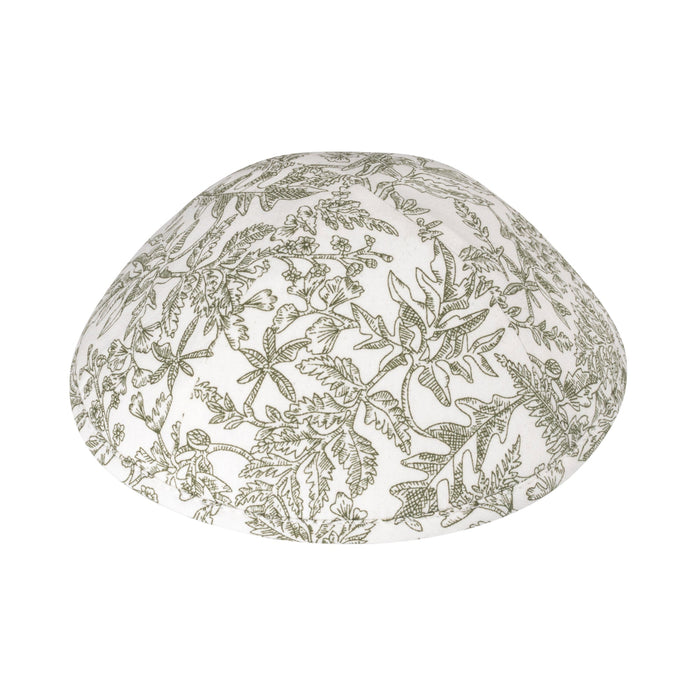 Green Cotton Kippah for Boys - iKippah by Judaica Square