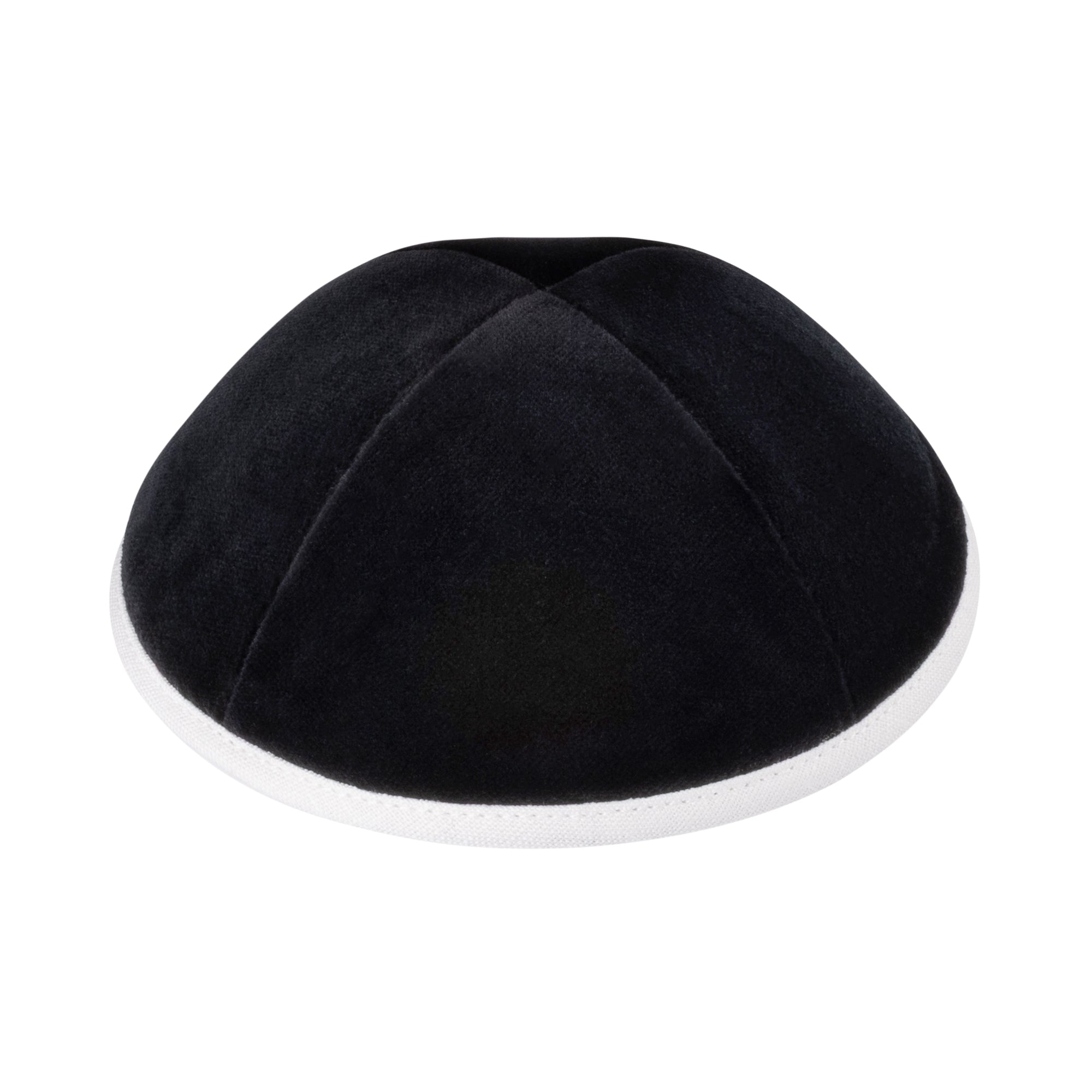 Black Linen Kippah - iKippah by Judaica Square