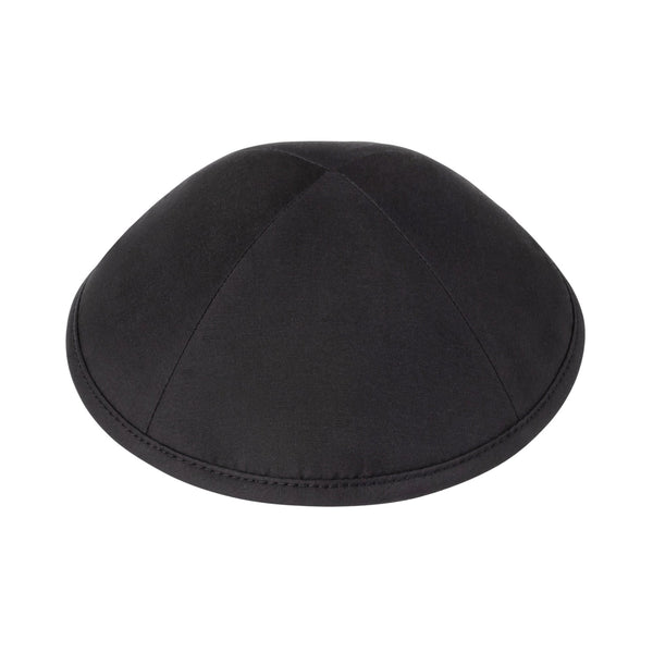 Black Silk Kippah for Wedding - iKippah by Judaica Square