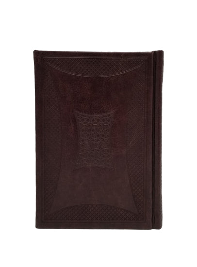 Front cover of the medium Sefard complete siddur, leatherette in PU Cover