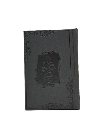 Cover and spine of the small Ashkenaz siddur, PU leatherette in Two Tone Gray PU