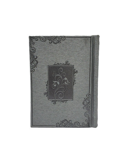 Front cover of the small pocket complete siddur in PU Gray