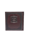 Front cover of the square Yiddish zemiros, cover options in Hard Cover
