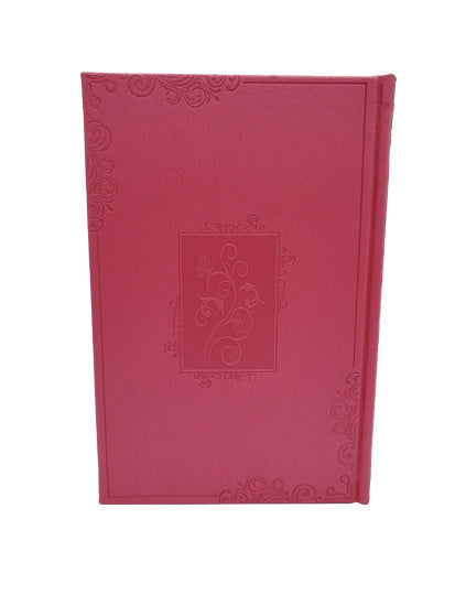 Front cover of the Lehavanah Yiddish siddur, large, hot pink