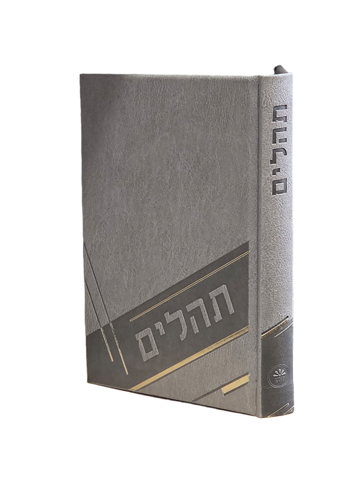 Cover and spine of the large album Tehillim in Album PU Taupe