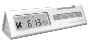 White KosherClock V3 Shabbos alarm clock