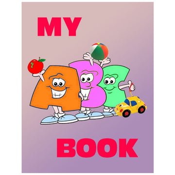 Front cover of the My ABC Book alphabet workbook