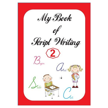 Front cover of the My Book of Script Writing 2 workbook