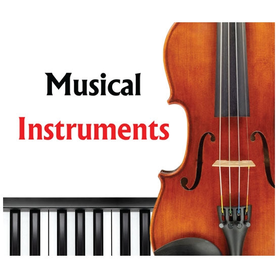 Musical Instruments — children's picture book, softcover | Judaica Square Lakewood