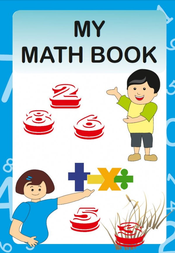 My Math Book — children's math workbook, softcover | Judaica Square Lakewood