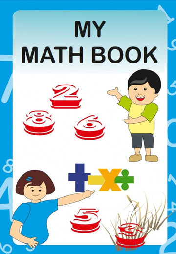 Front cover of the My Math Book workbook