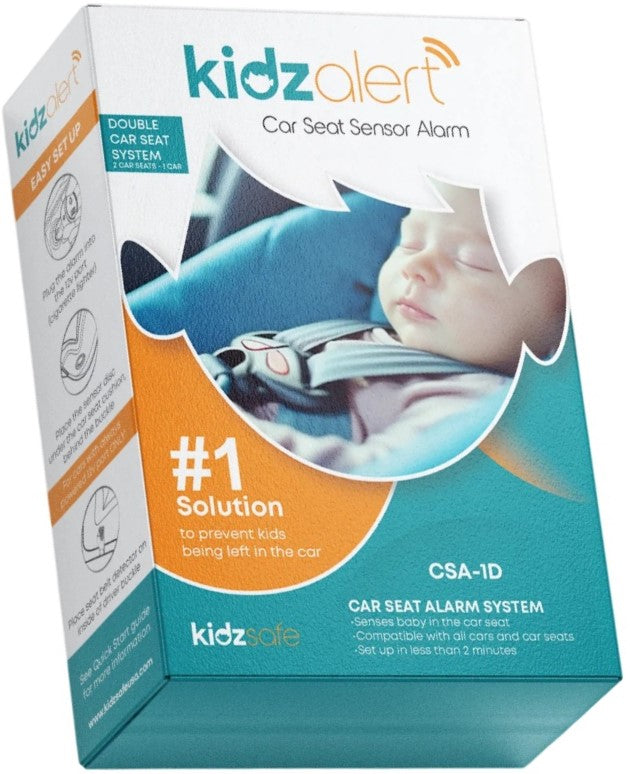 Kidz Alert: Car Seat Sensor Alarm - Double Seat