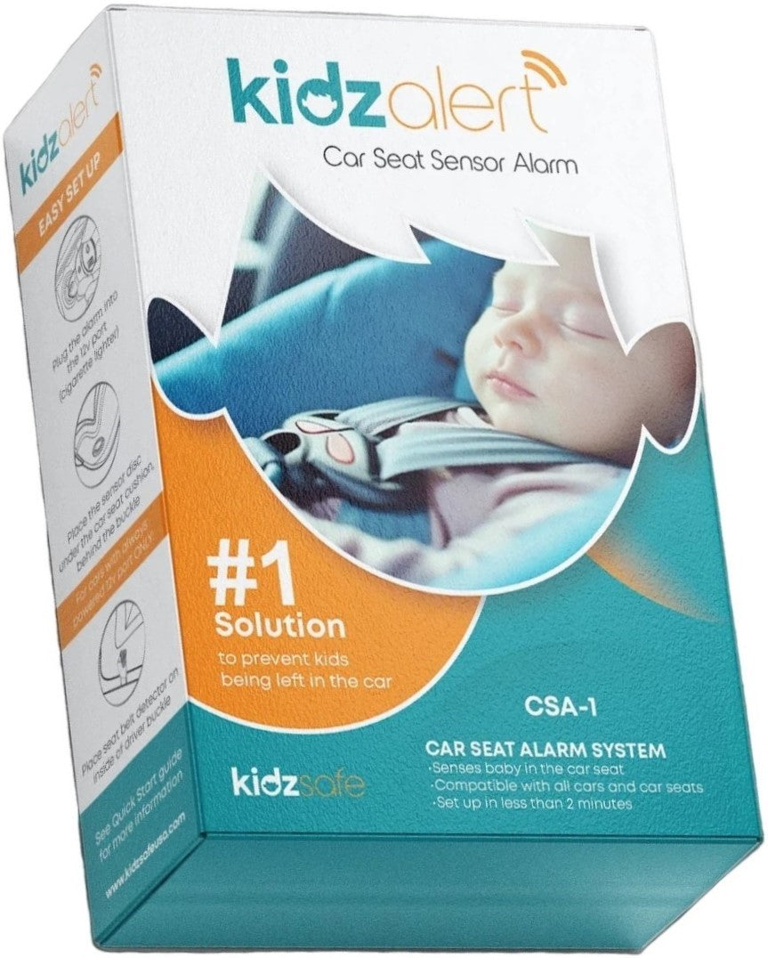 Kidz Alert: Car Seat Sensor Alarm - Single Seat