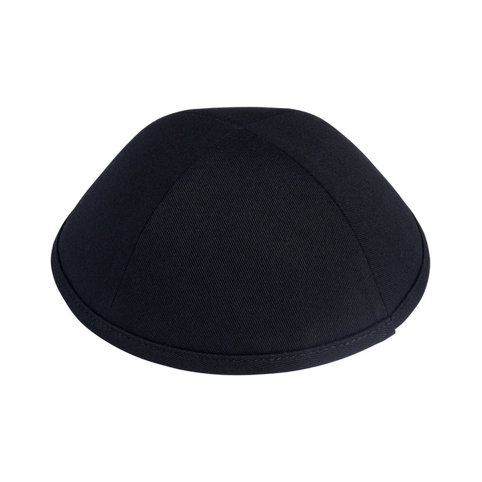 Kipaton - Black Cotton Yarmulka