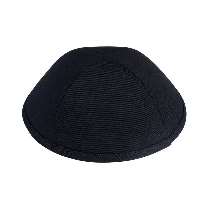 Kipaton - Black Cotton Yarmulka