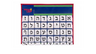 Table Top Aleph-Beis Chart