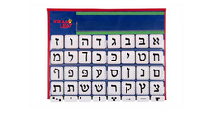 Table Top Aleph-Beis Chart