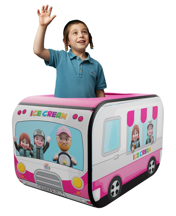 ice cream truck pop up tent | Judaica Square Lakewood